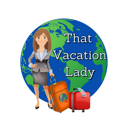 That Vacation Lady, LLC Travel Agency Logo